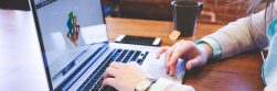 Student, typing, keyboard — AI in Education: Empowering Learning Through Smart Technologies