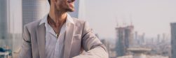 Man, suit, success — How Getting SMS Online Protects Your Personal Information