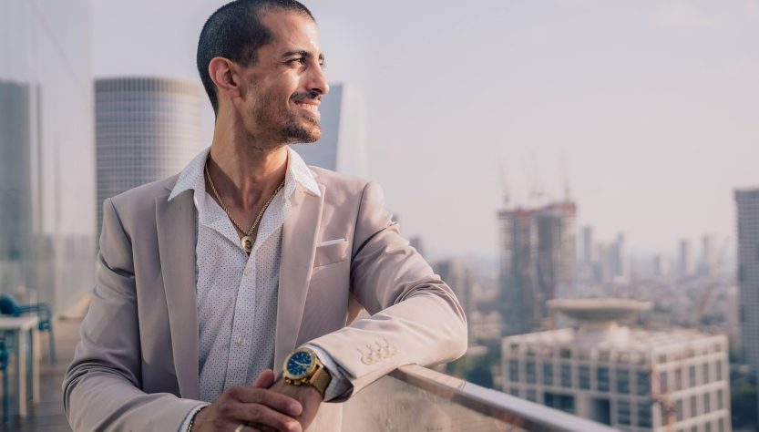 Man, suit, success — How Getting SMS Online Protects Your Personal Information