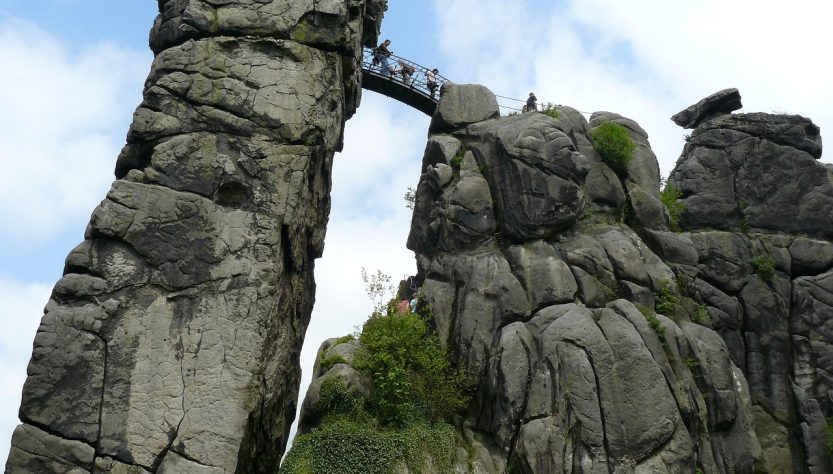Externsteine, bridge, mountains — SkyCrown Login Two-Factor Authentication Setup and Usage Guide